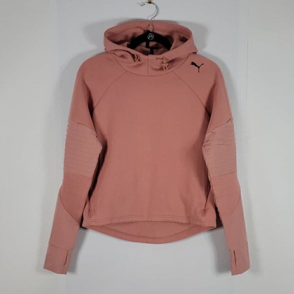Puma Women's Beige Peach Hoodie Size S/P